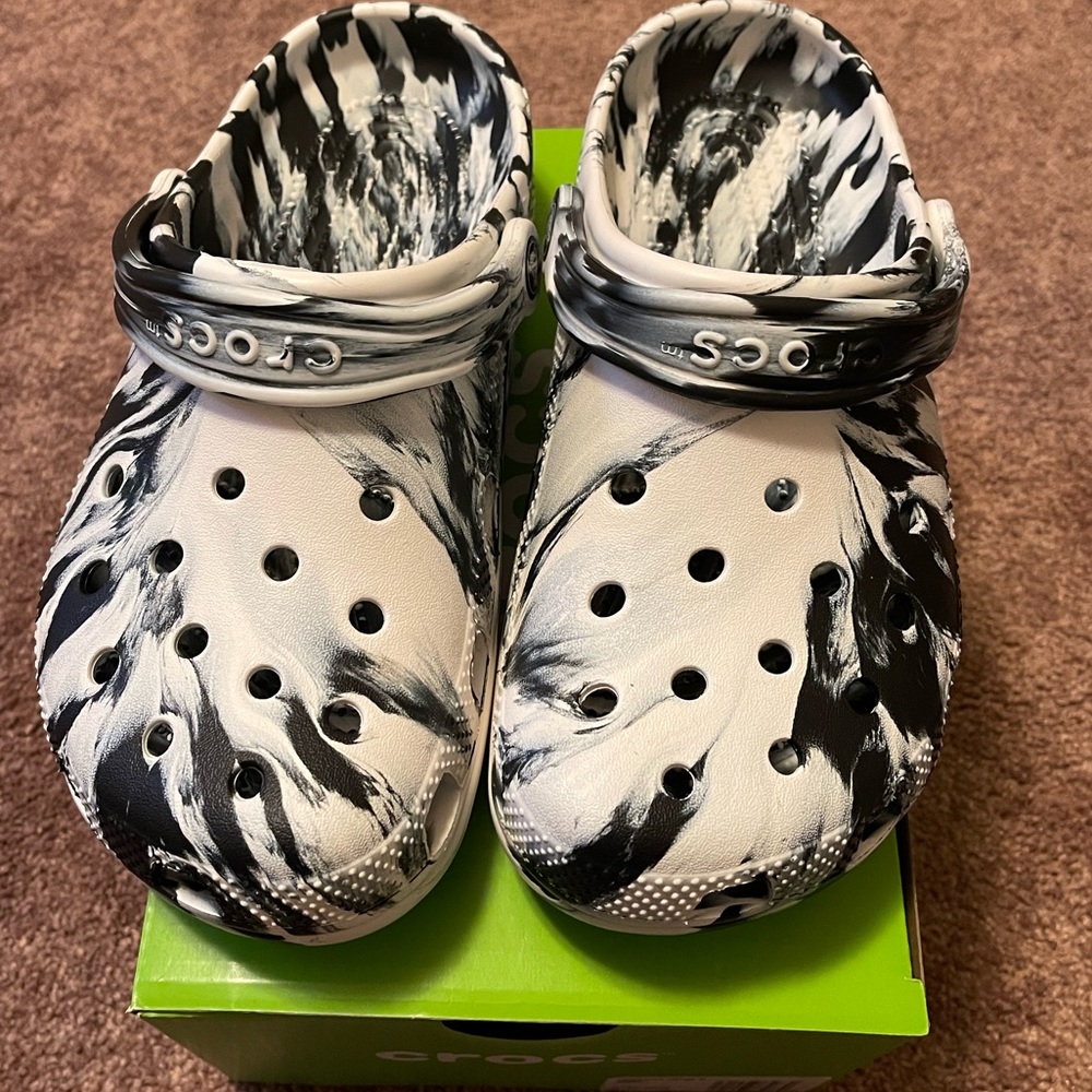 Tye Dye Crocs